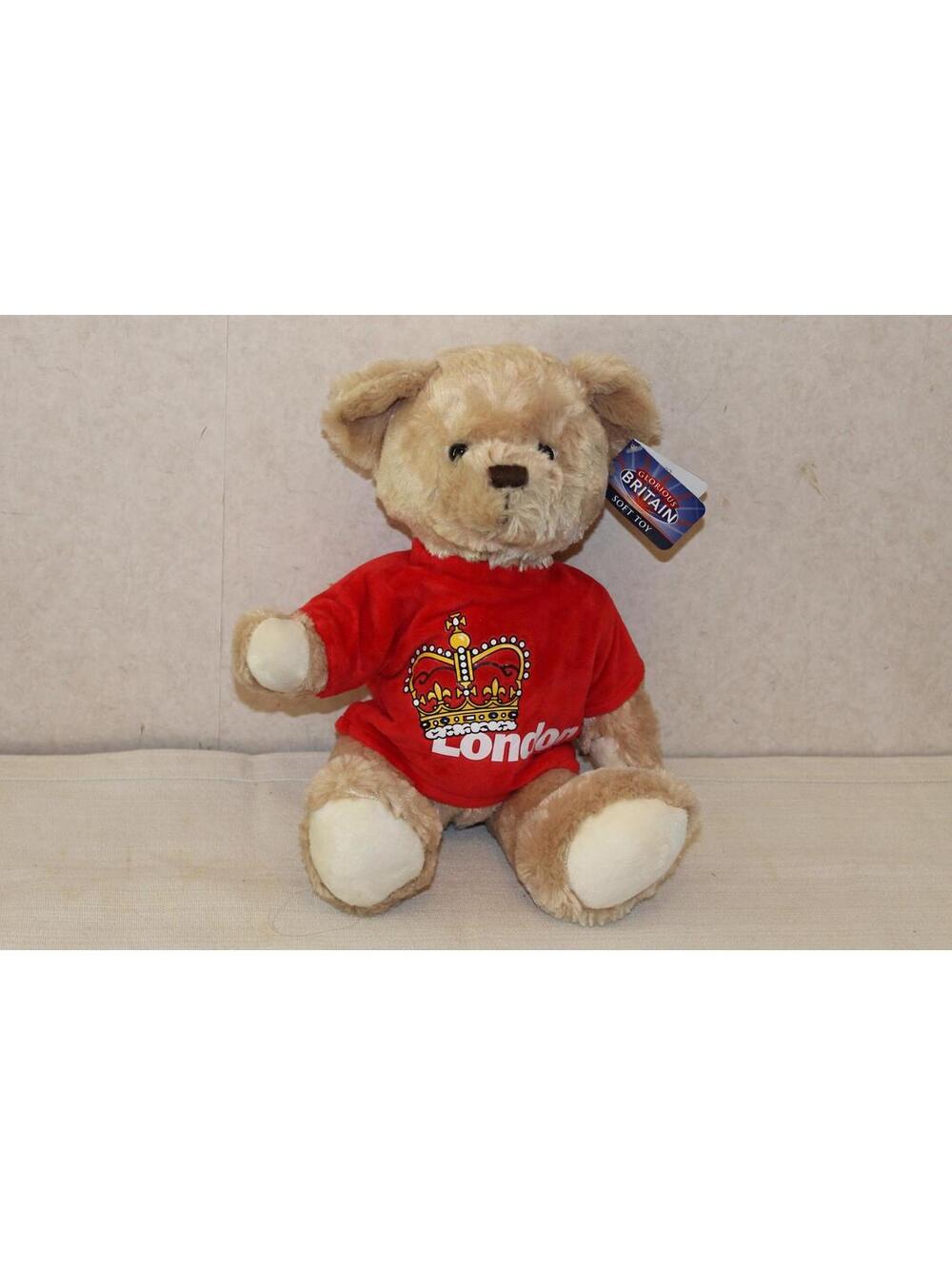 NEW Glorious Britain London Bear - Light Brown